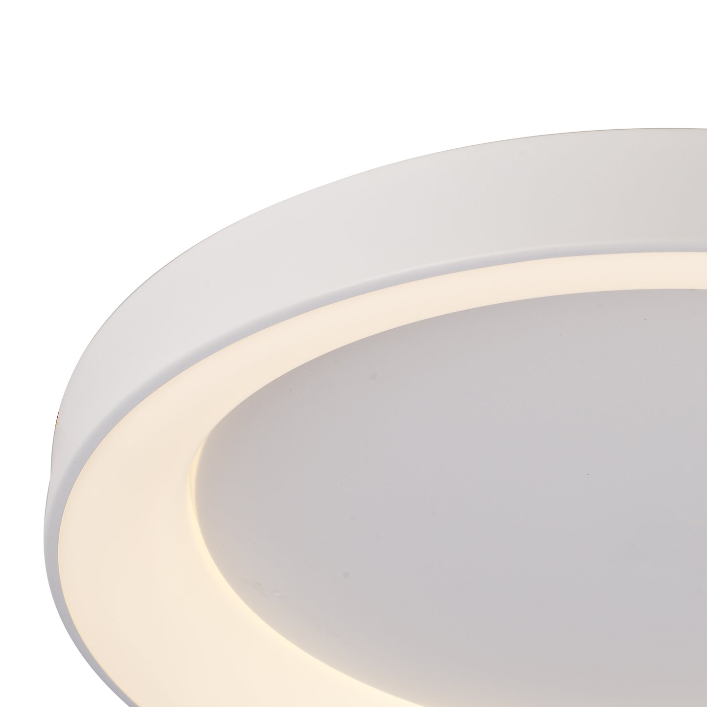 Niseko Ring Ceiling 65cm 48W LED, 3000K, 3900lm, White, 3yrs Warranty by Mantra