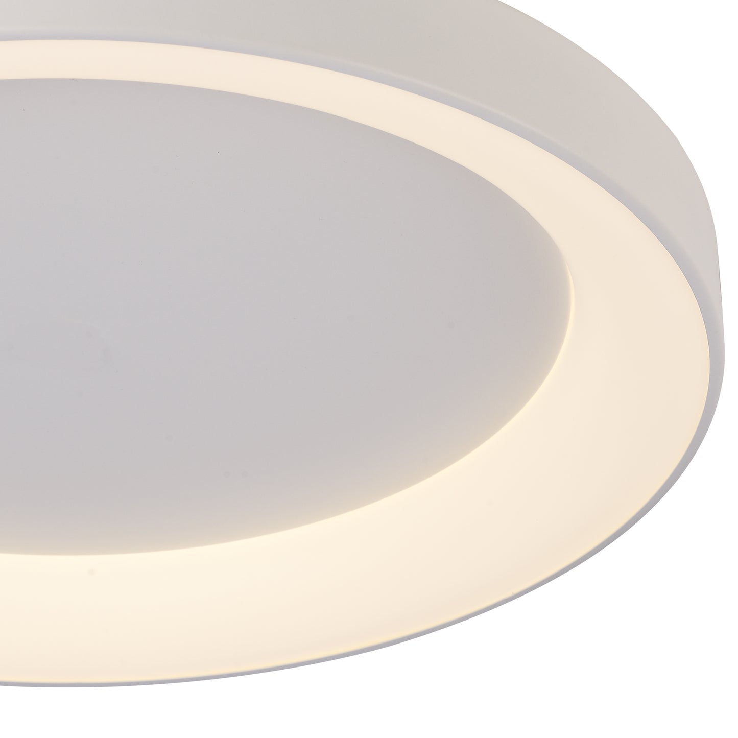 Niseko Ring Ceiling 65cm 48W LED, 3000K, 3900lm, White, 3yrs Warranty by Mantra