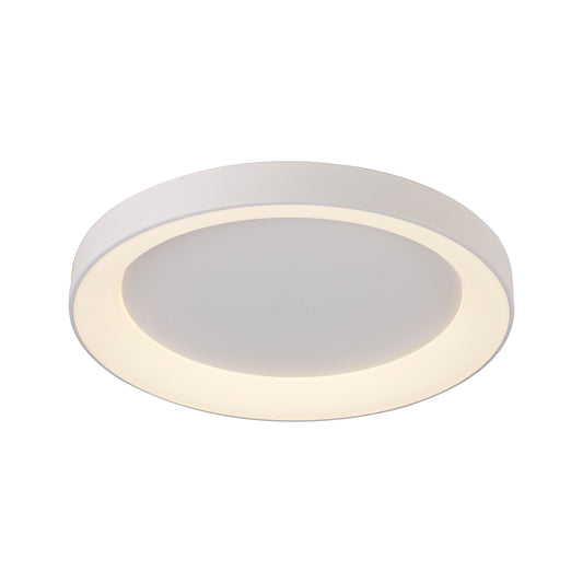 Niseko Ring Ceiling 65cm 48W LED, 3000K, 3900lm, White, 3yrs Warranty by Mantra