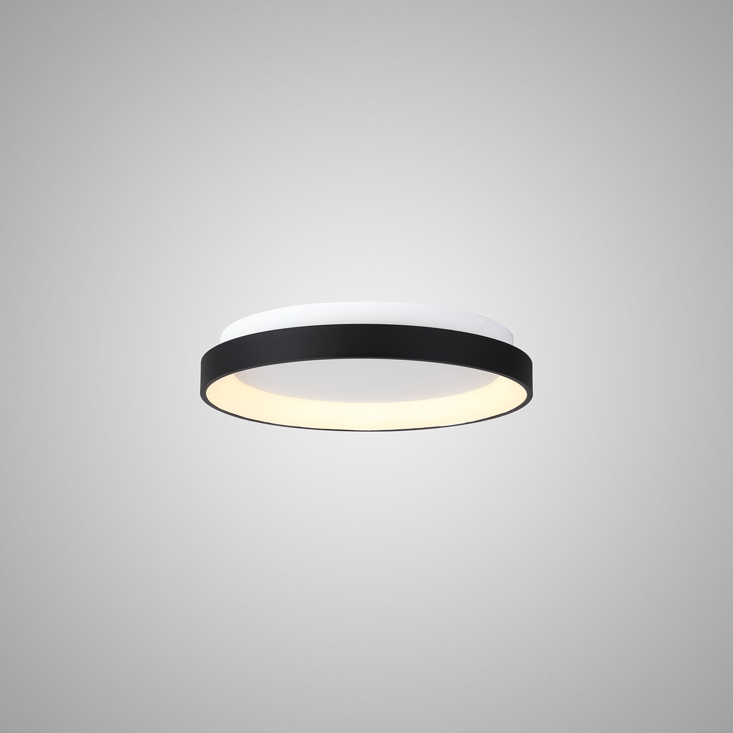 Niseko Ring Ceiling 78cm 58W LED, 3000K, 4700lm, Black, 3yrs Warranty by Mantra