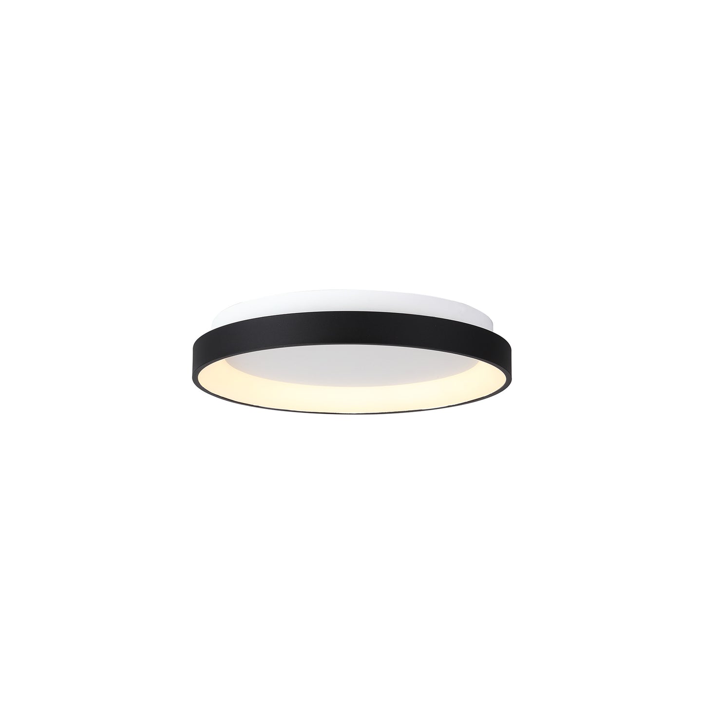 Niseko Ring Ceiling 78cm 58W LED, 3000K, 4700lm, Black, 3yrs Warranty by Mantra