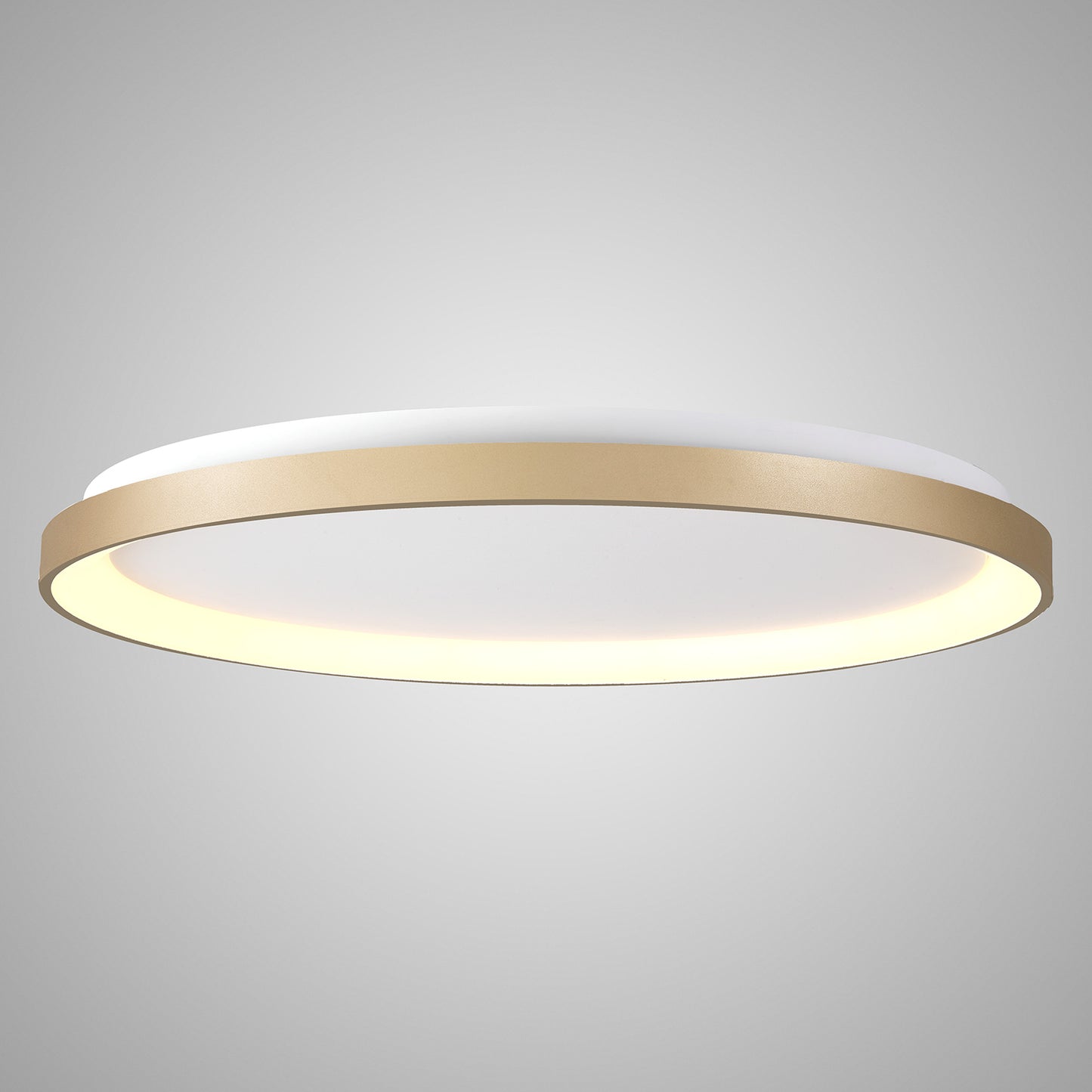 Niseko Ring Ceiling 90cm 78W LED, 3000K, 6200lm, Gold, 3yrs Warranty by Mantra