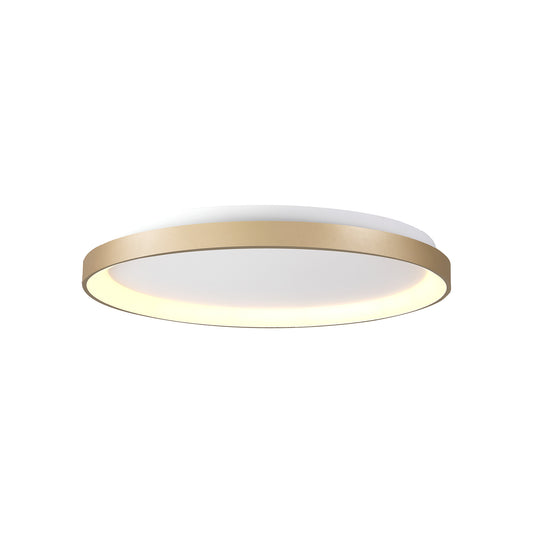 Niseko Ring Ceiling 78cm 58W LED, 3000K, 4700lm, Gold, 3yrs Warranty by Mantra