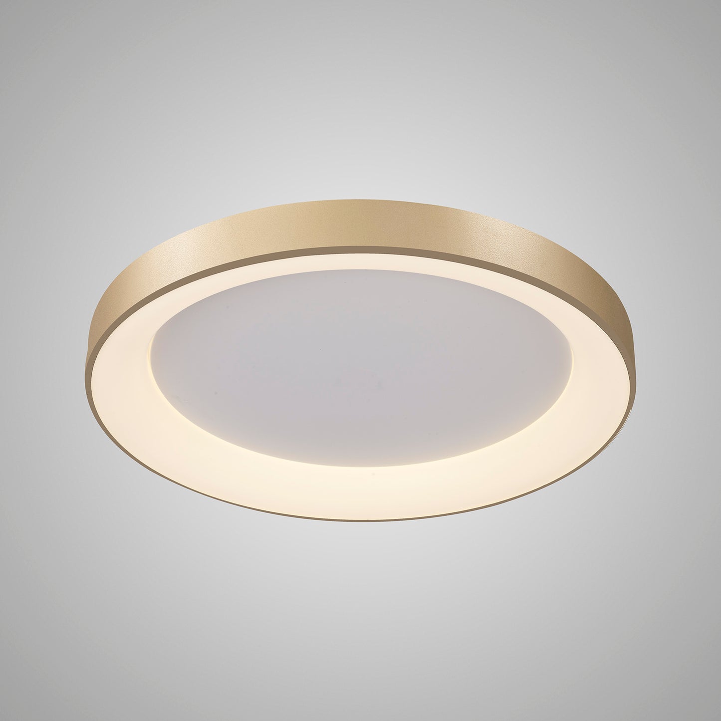 Niseko Ring Ceiling 65cm 48W LED, 3000K, 3900lm, Gold, 3yrs Warranty by Mantra