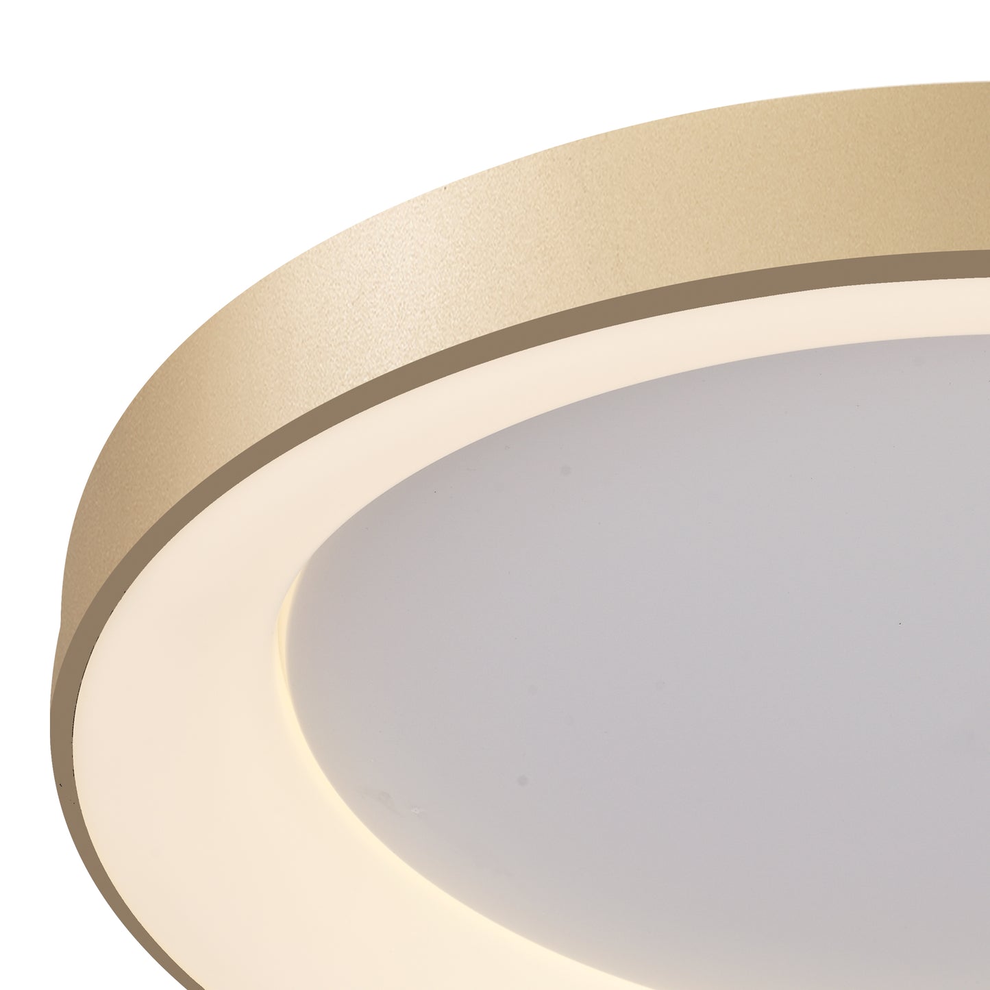 Niseko Ring Ceiling 65cm 48W LED, 3000K, 3900lm, Gold, 3yrs Warranty by Mantra