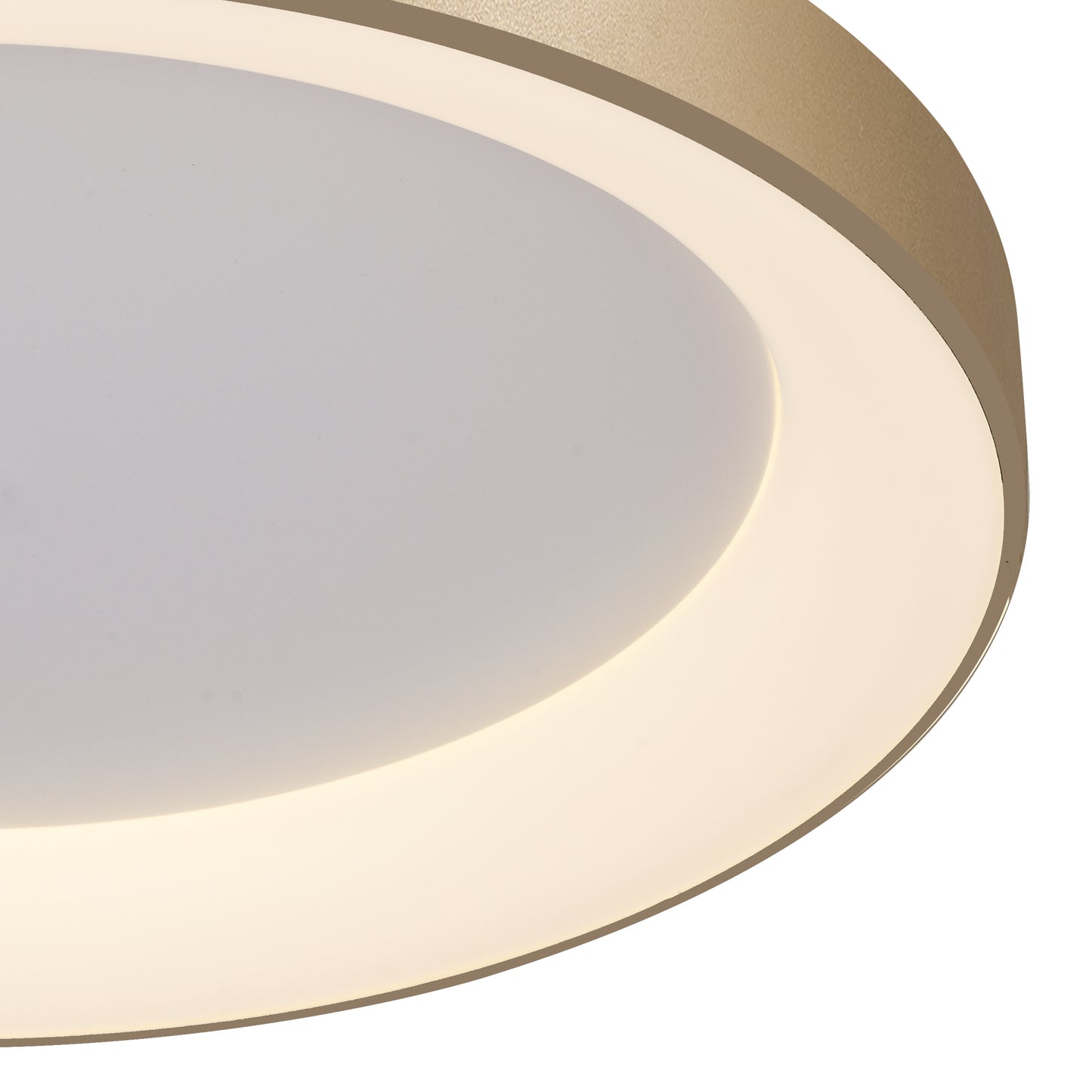 Niseko Ring Ceiling 65cm 48W LED, 3000K, 3900lm, Gold, 3yrs Warranty by Mantra