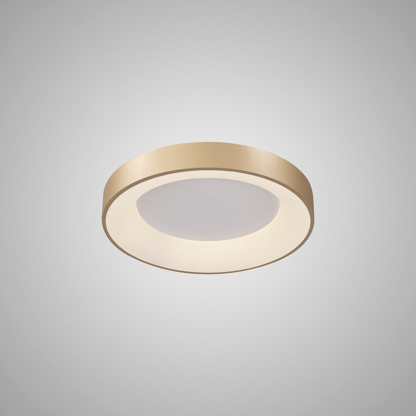 Niseko Ring Ceiling 45cm 30W LED, 3000K, 2250lm, Gold, 3yrs Warranty by Mantra