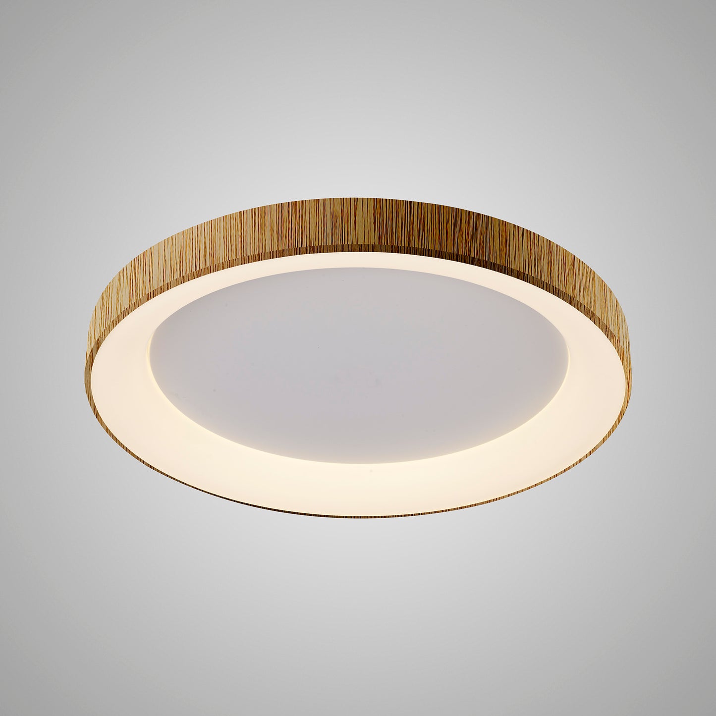 Niseko Ring Ceiling 65cm 48W LED, 3000K, 3900lm, Wood, 3yrs Warranty by Mantra