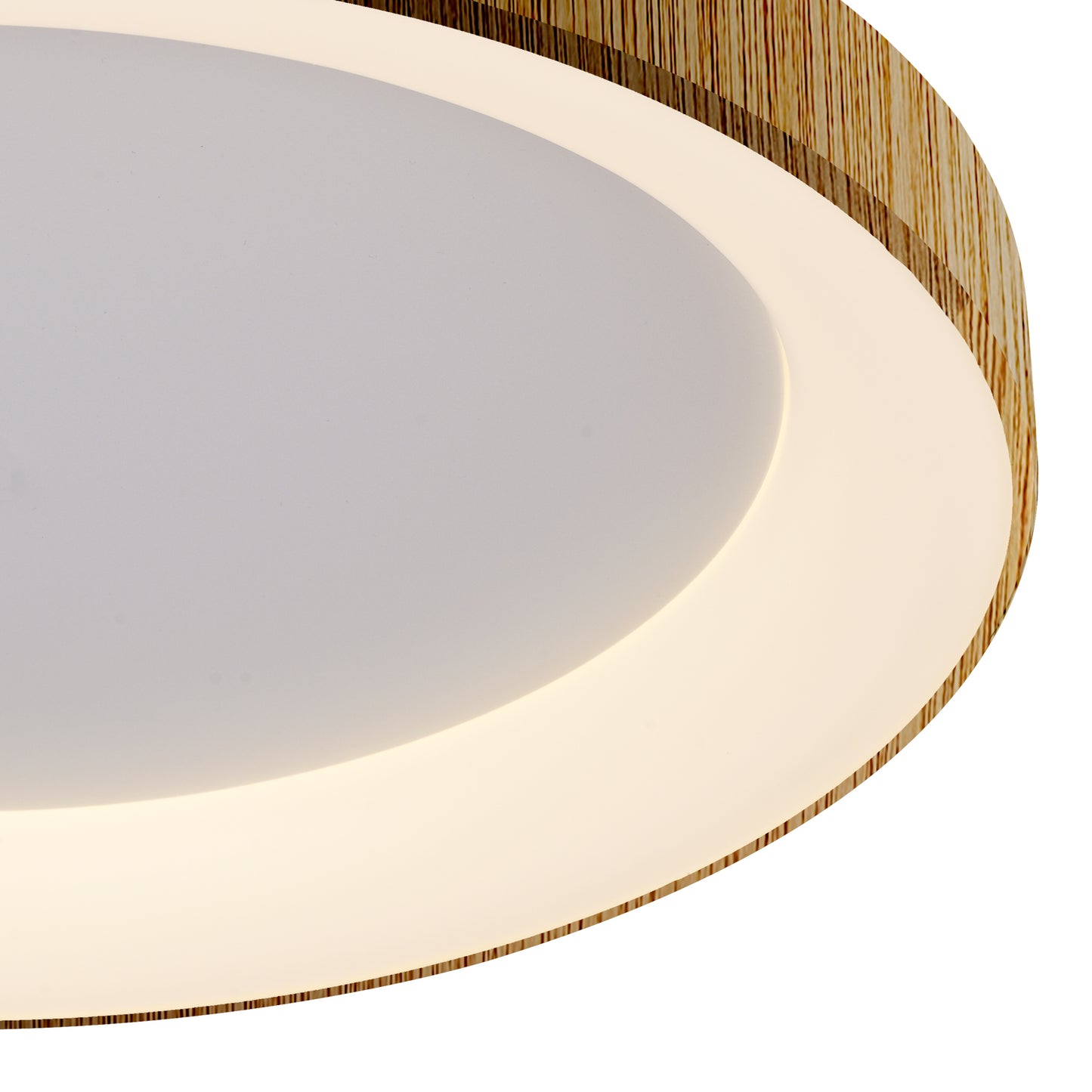 Niseko Ring Ceiling 65cm 48W LED, 3000K, 3900lm, Wood, 3yrs Warranty by Mantra