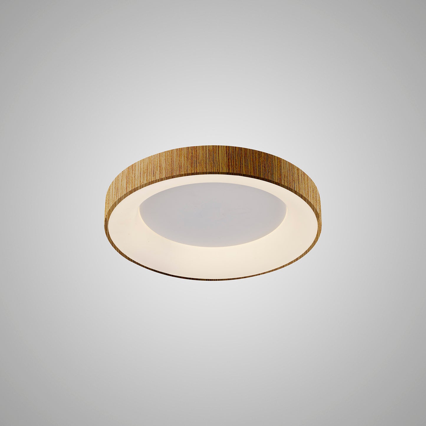 Niseko Ring Ceiling 45cm 30W LED, 3000K, 2250lm, Wood, 3yrs Warranty by Mantra