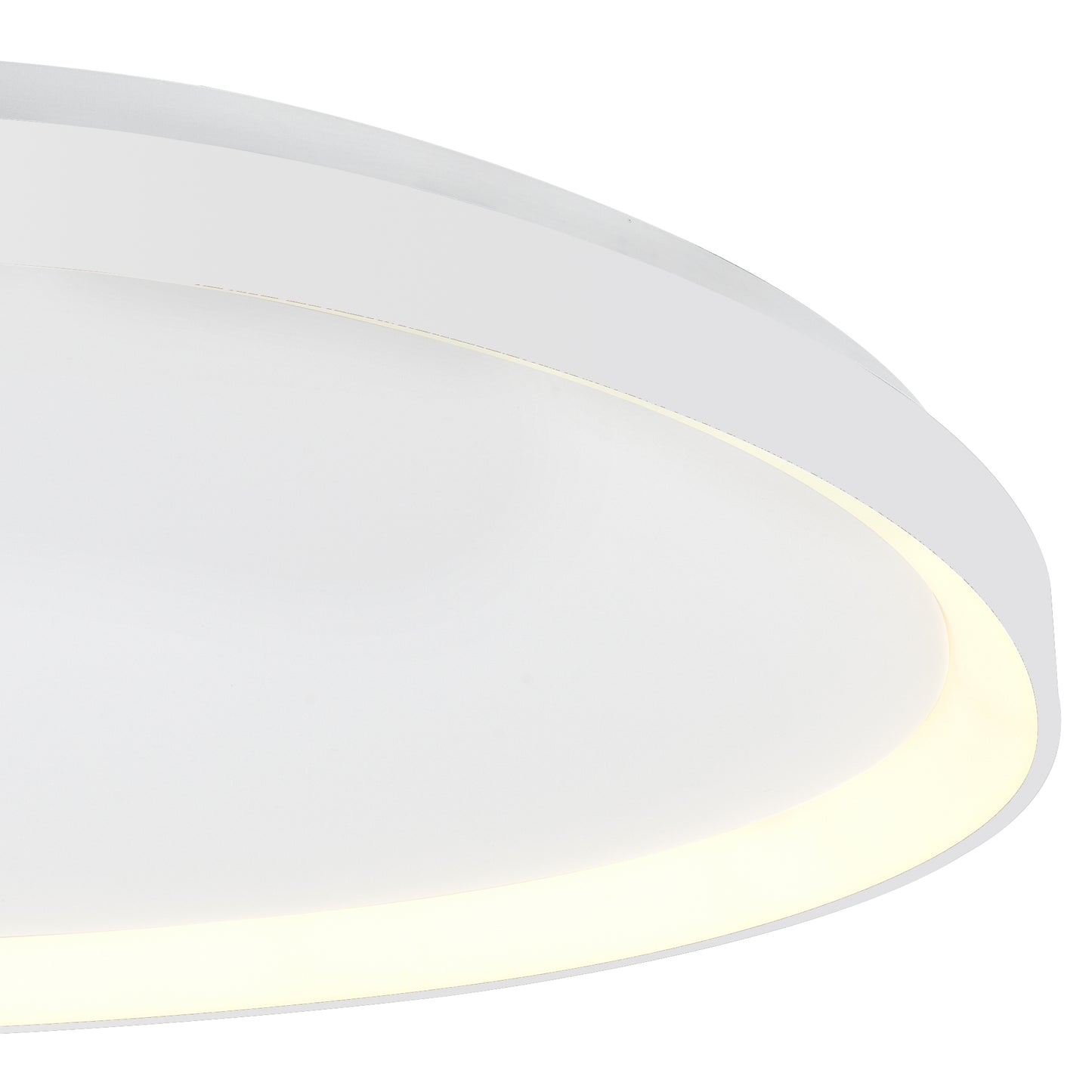 Niseko Triangular Ceiling 42cm 35W LED, 3000K, 2300lm, White, 3yrs Warranty by Mantra