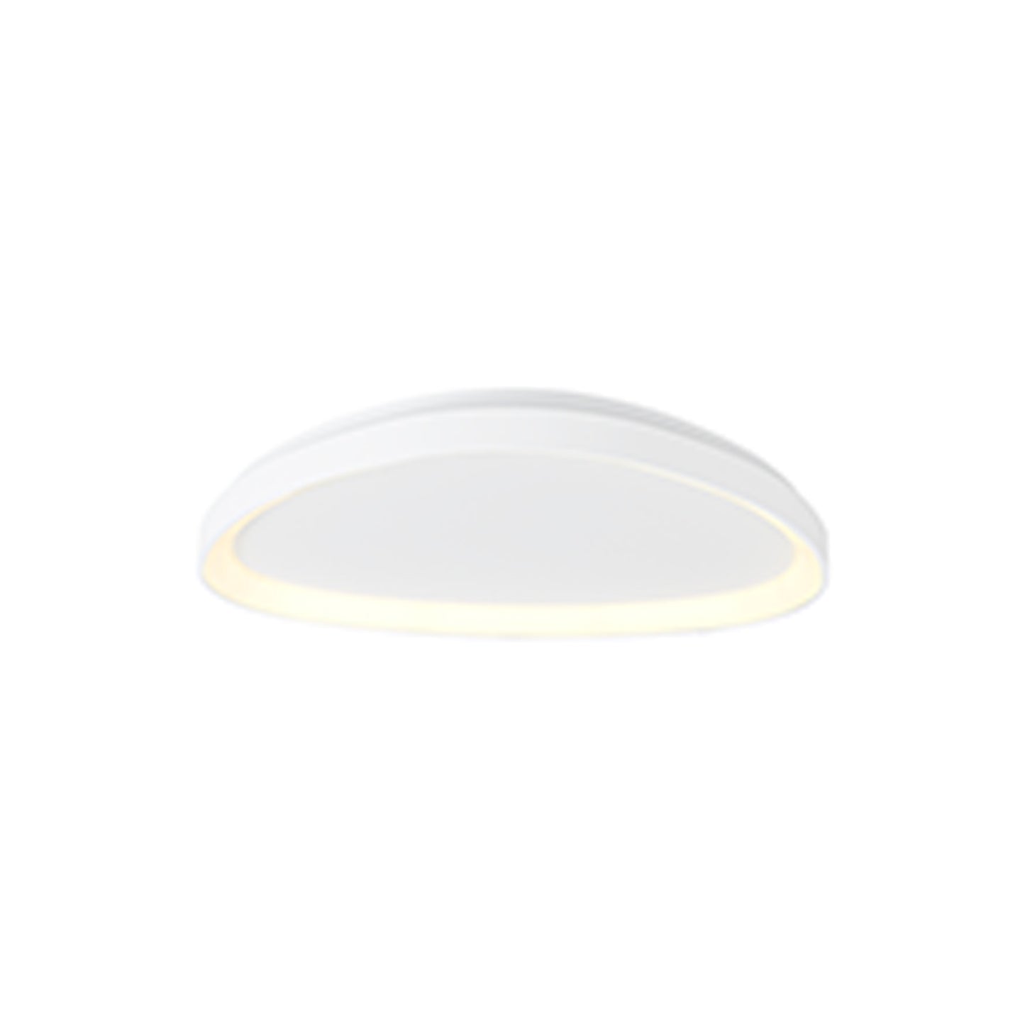 Niseko Triangular Ceiling 42cm 35W LED, 3000K, 2300lm, White, 3yrs Warranty by Mantra