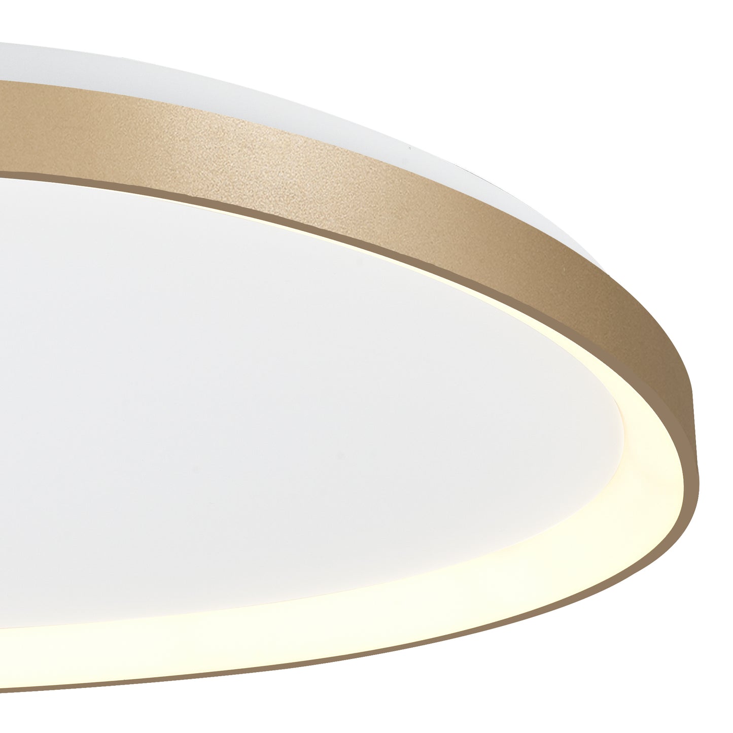 Niseko Triangular Ceiling 42cm 35W LED, 3000K, 2300lm, Gold, 3yrs Warranty by Mantra