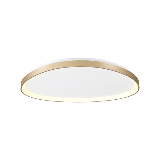 Niseko Triangular Ceiling 61cm 48W LED, 3000K, 2900lm, Gold, 3yrs Warranty by Mantra