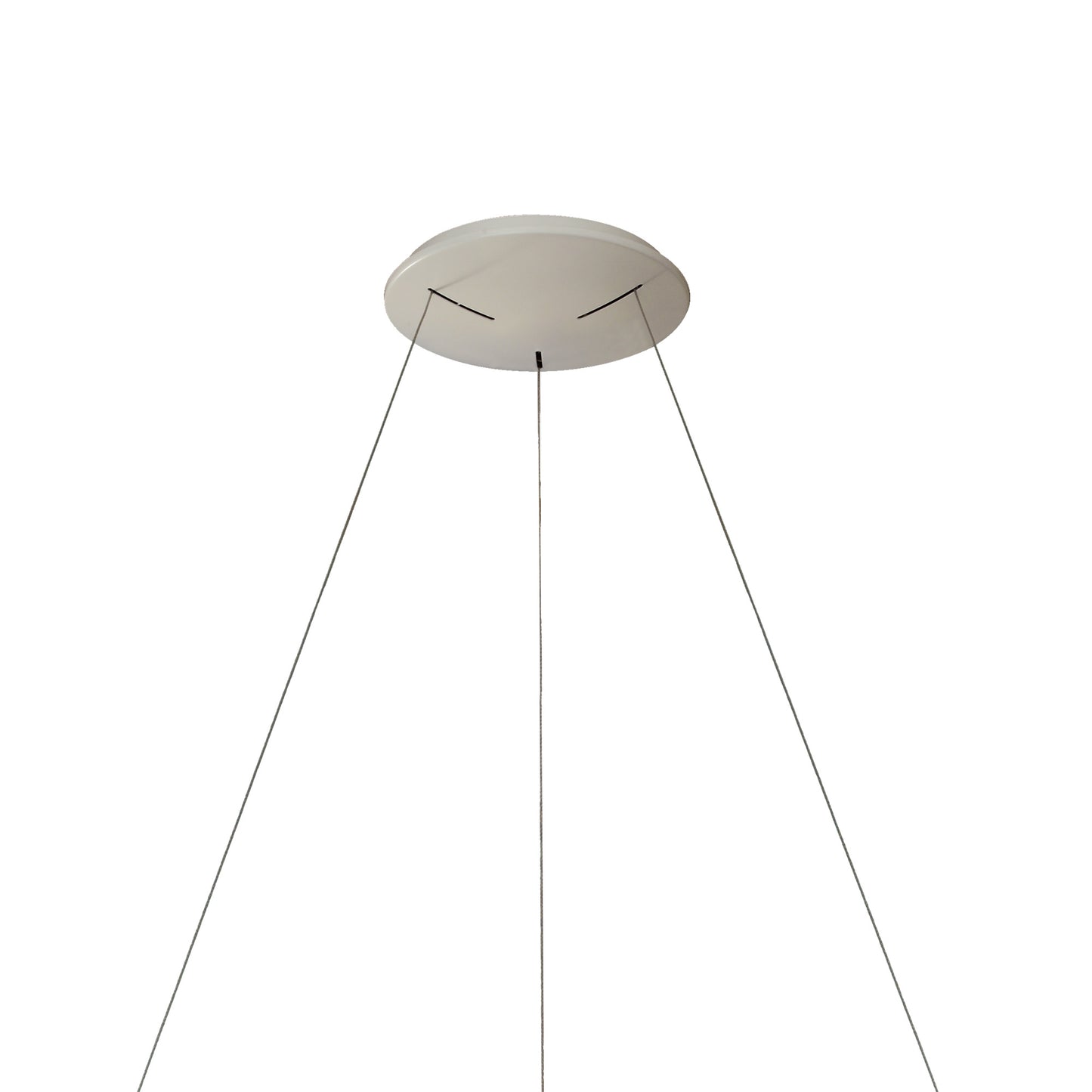 Niseko II Ring Pendant 65cm 50W LED, 2700K-5000K Tuneable, 3760lm, Remote Control & APP, Wood, 3yrs Warranty by Mantra