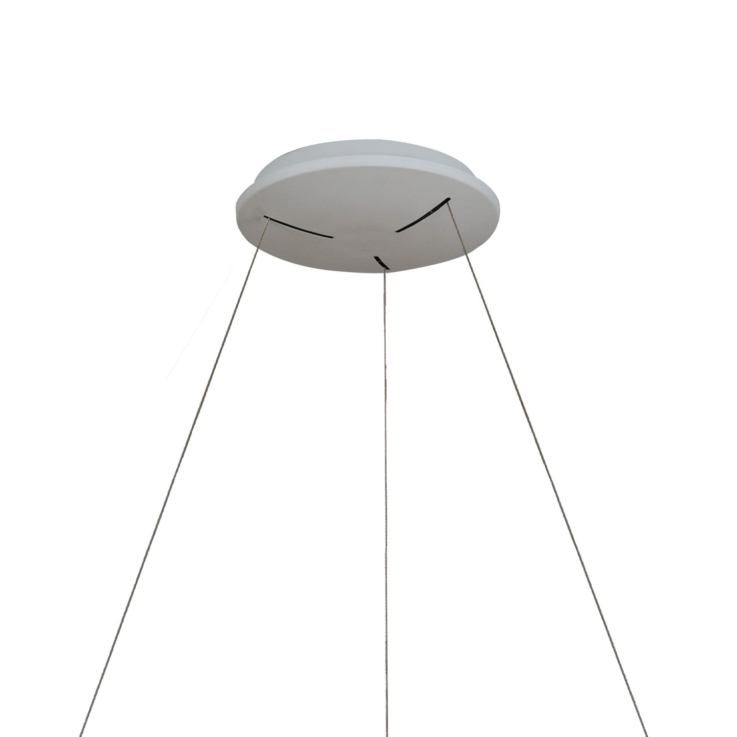 Niseko II Ring Pendant 50cm 40W LED, 2700K-5000K Tuneable, 2950lm, Remote Control & APP, Wood, 3yrs Warranty by Mantra