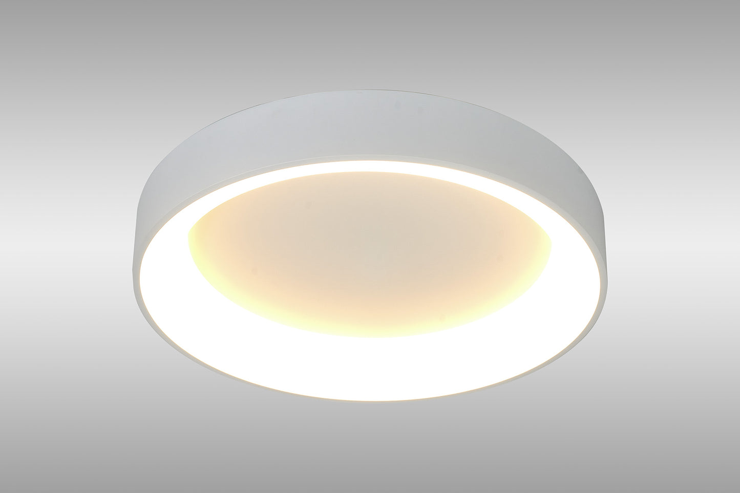 Niseko II Ring Ceiling 50cm 40W LED, 2700K-5000K Tuneable, 2950lm, Remote Control & APP, White, 3yrs Warranty by Mantra