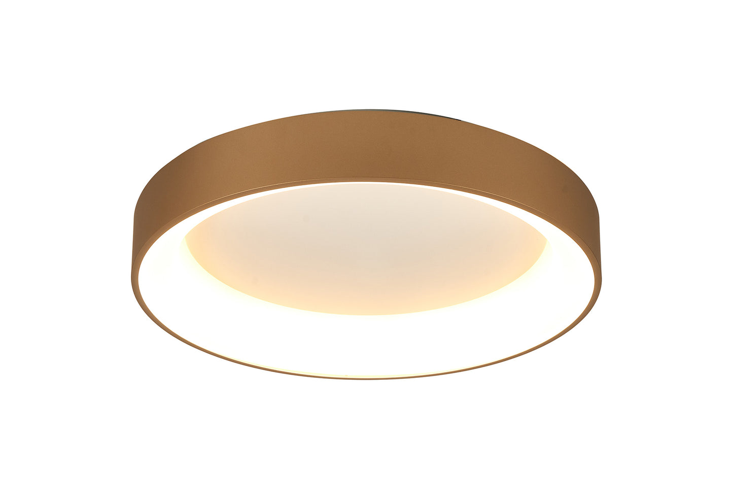 Niseko II Ring Ceiling 50cm 40W LED, 2700K-5000K Tuneable, 2950lm, Remote Control & APP, Gold, 3yrs Warranty by Mantra