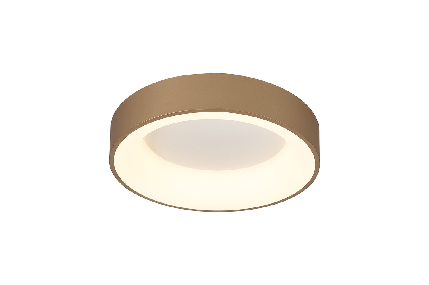 Niseko II Ring Ceiling 38cm 30W LED, 2700K-5000K Tuneable, 2250lm, Remote Control & APP, Gold, 3yrs Warranty by Mantra