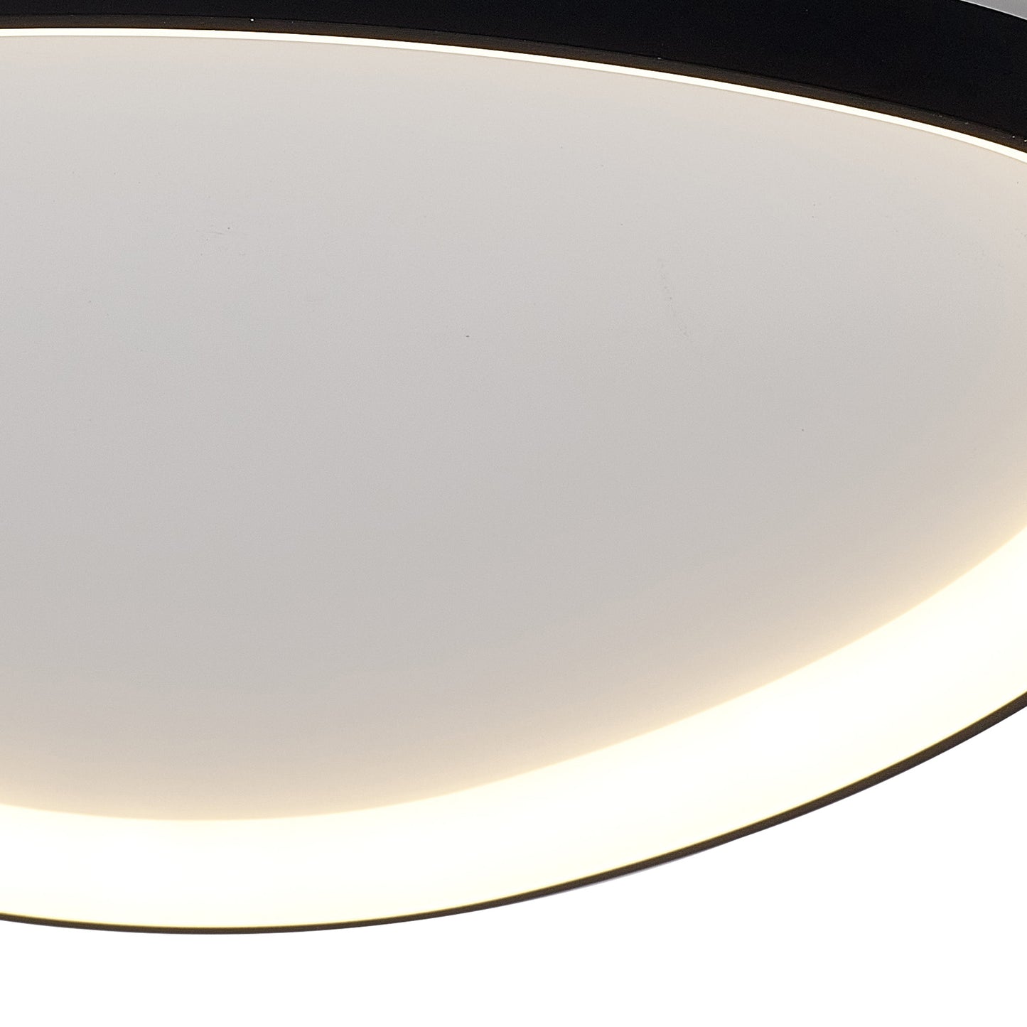 Niseko II Triangular Ceiling 61cm 50W LED, 2700K-5000K Tuneable, 3000lm, Remote Control, Black, 3yrs Warranty by Mantra