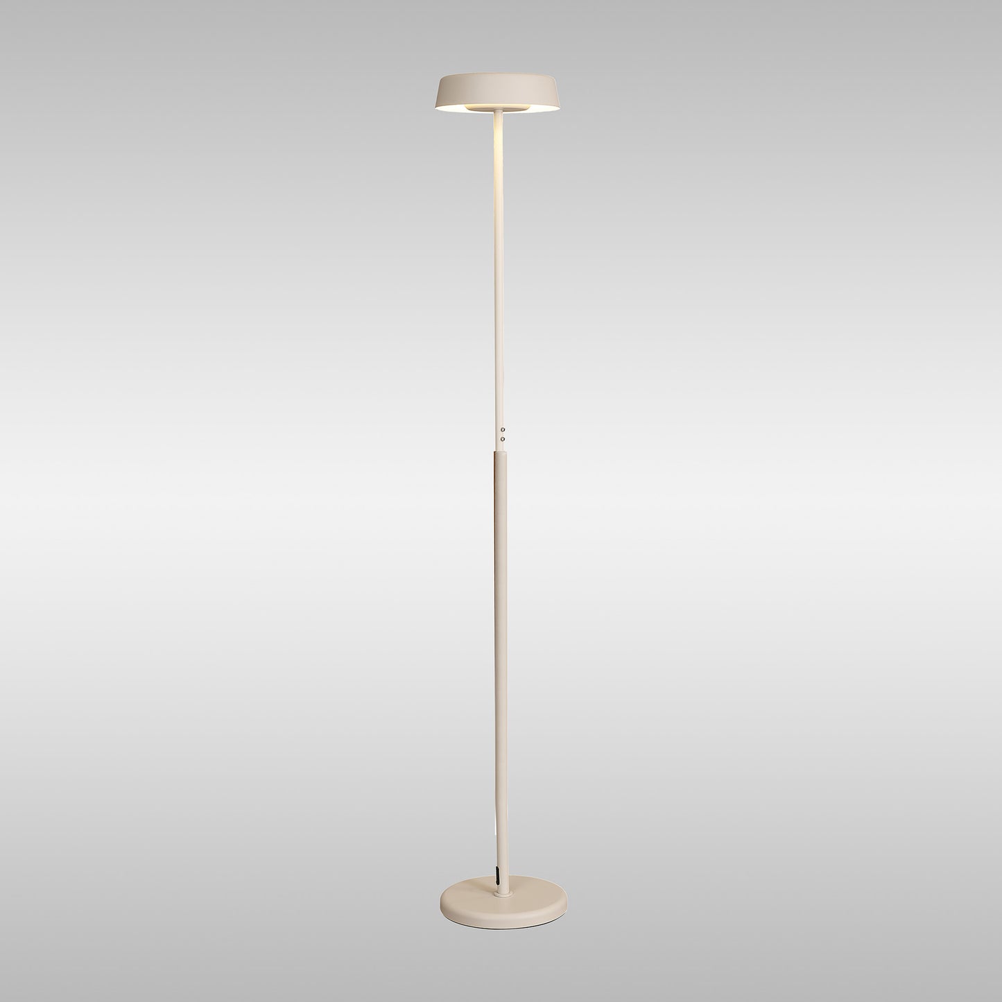 Noa II Floor Lamp 2 Light 15W Down 15W Up LED 3000K, 2800lm, Touch Dimmer, White, 3yrs Warranty by Mantra