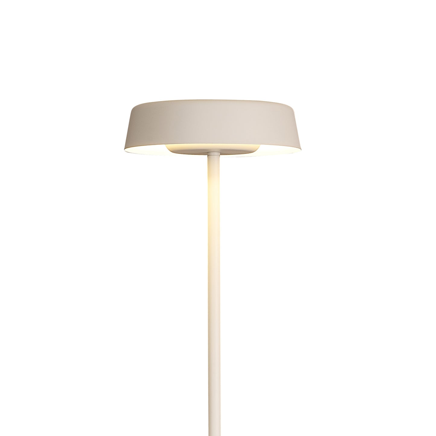 Noa II Floor Lamp 2 Light 15W Down 15W Up LED 3000K, 2800lm, Touch Dimmer, White/Beech, 3yrs Warranty by Mantra