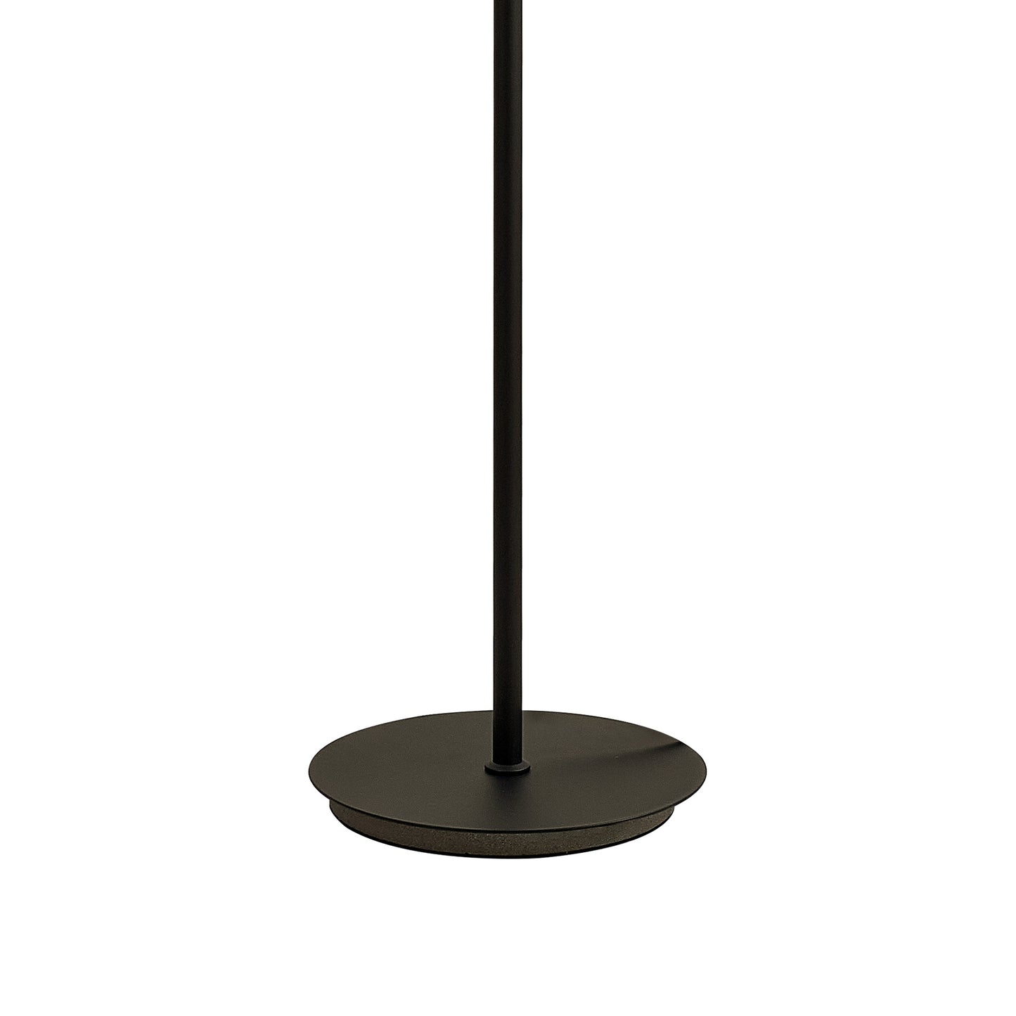 Nora Floor Lamp, 1 Light E27, Black/Black Marble/Chrome Glass With Frosted Inner by Mantra