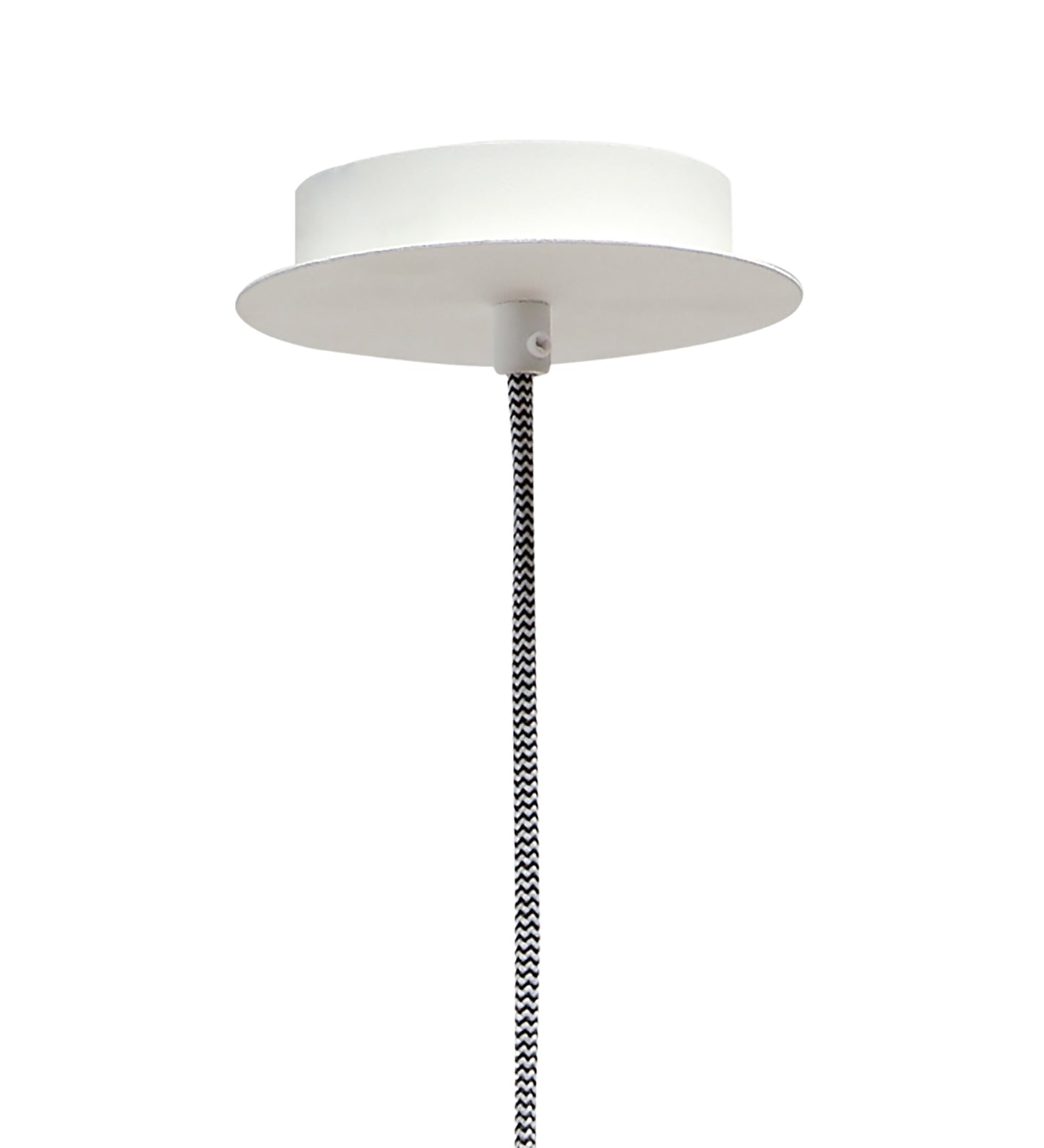 Nordica Pendant With White Shade 1 Light E27, Matt White/Beech With Ivory White Shade by Mantra