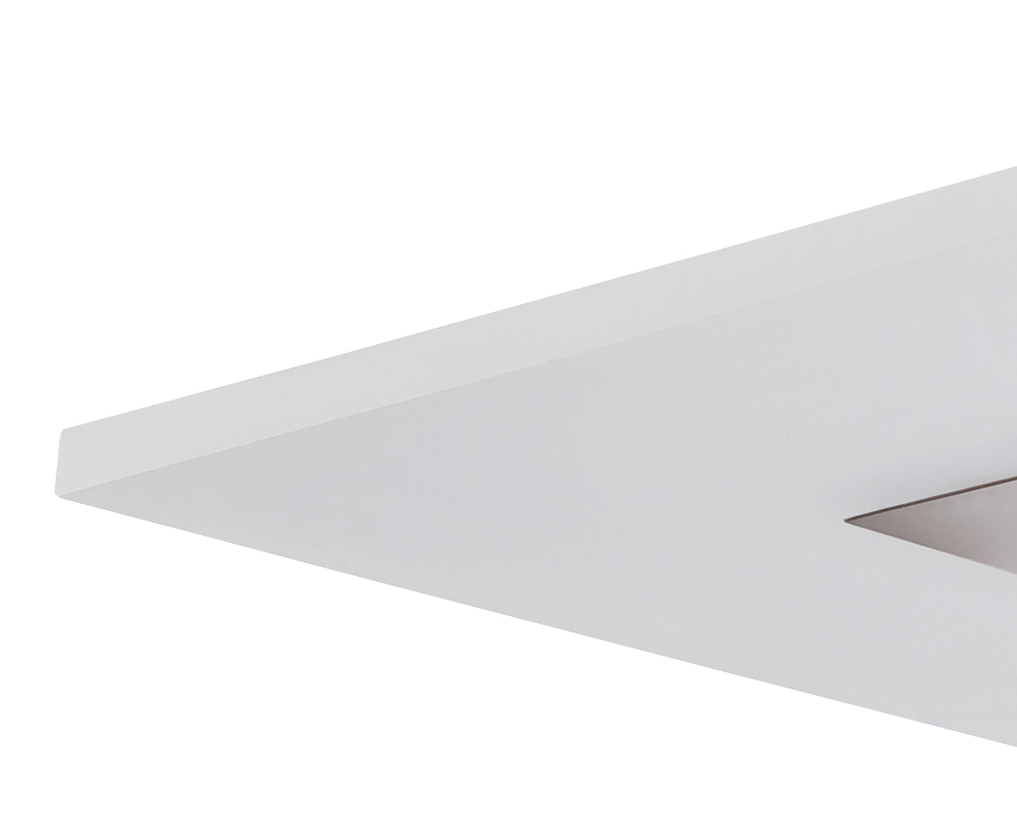 Notte Pendant 28W LED Square 3000K, 1700lm, Polished Chrome/Frosted Acrylic, 3yrs Warranty by Mantra