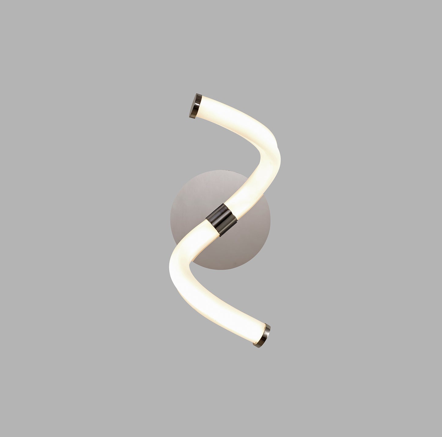 Nur II Wall Lamp, 12W LED, 3000K, 900lm, IP20, Chrome, 3yrs Warranty by Mantra