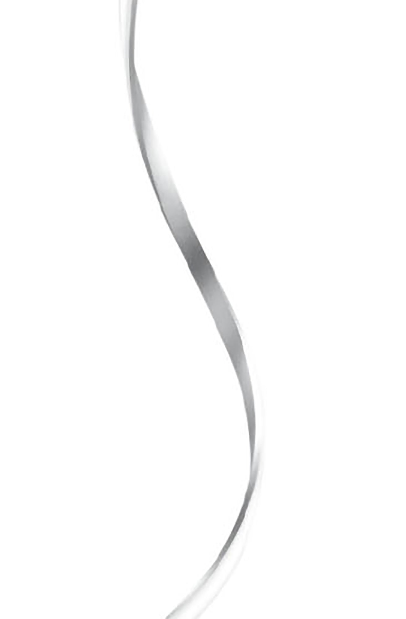 Nur Floor Lamp 20W LED 3000K, 1800lm, Dimmable, Silver/Frosted Acrylic/Polished Chrome, 3yrs Warranty by Mantra