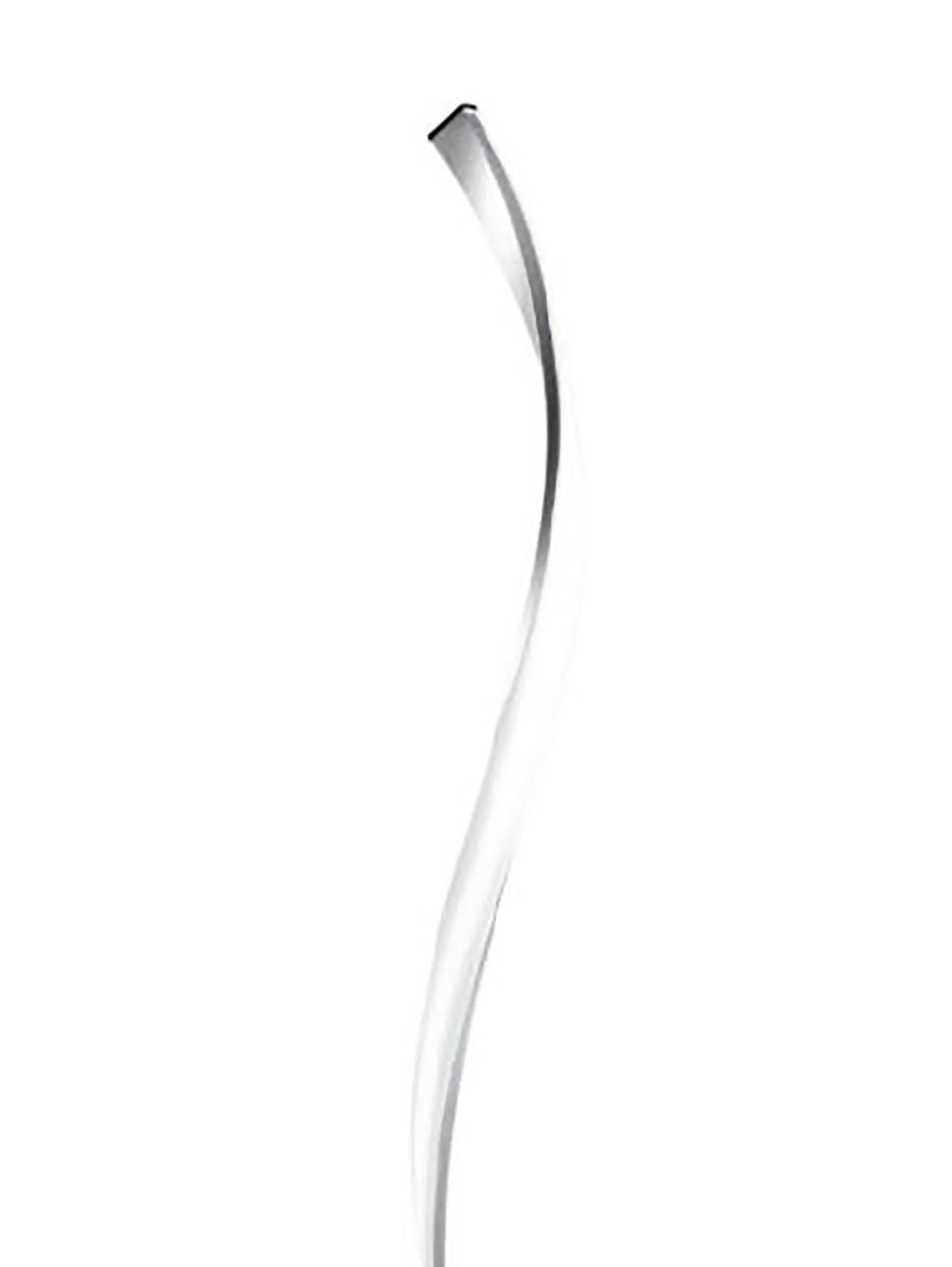 Nur Floor Lamp 20W LED 3000K, 1800lm, Dimmable, Silver/Frosted Acrylic/Polished Chrome, 3yrs Warranty by Mantra