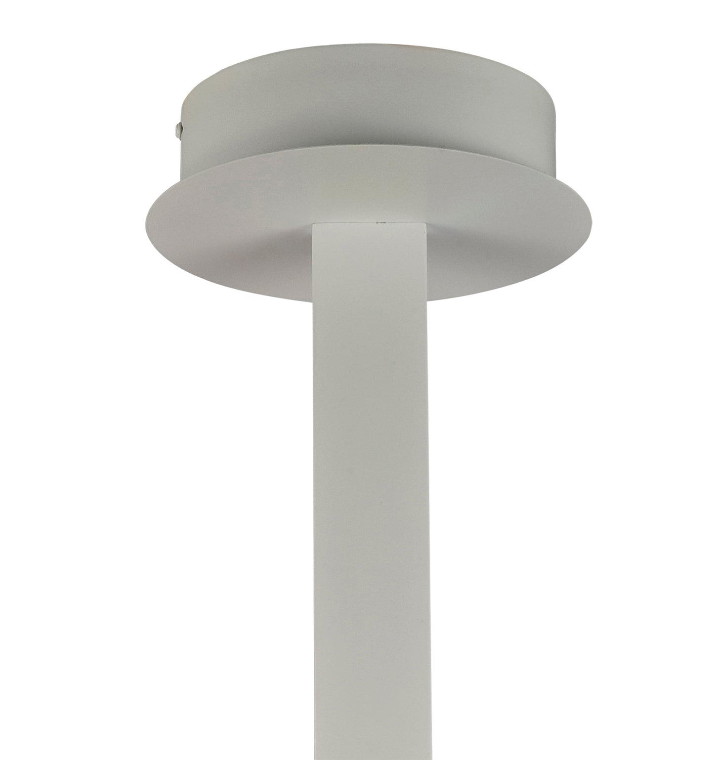 Nur Blanco Rectangular Semi Flush Tall 40W LED 3000K, 3200lm, Dimmable White/Frosted Acrylic, 3yrs Warranty by Mantra