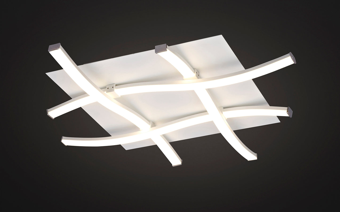 Nur Blanco Ceiling 34W LED 3000K, 2600lm, Dimmable White/Frosted Acrylic, 3yrs Warranty by Mantra