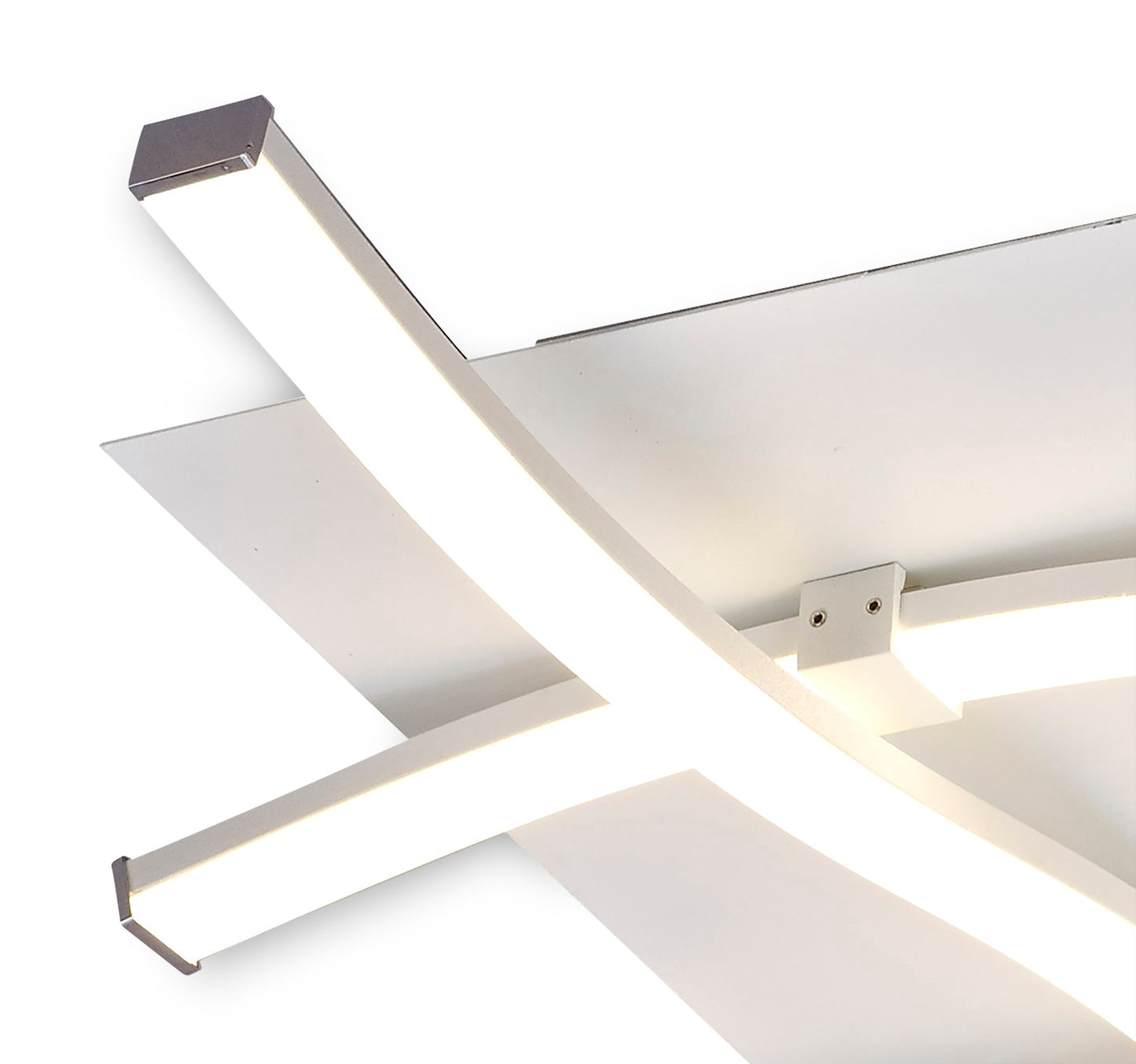 Nur Blanco Ceiling 34W LED 3000K, 2600lm, Dimmable White/Frosted Acrylic, 3yrs Warranty by Mantra