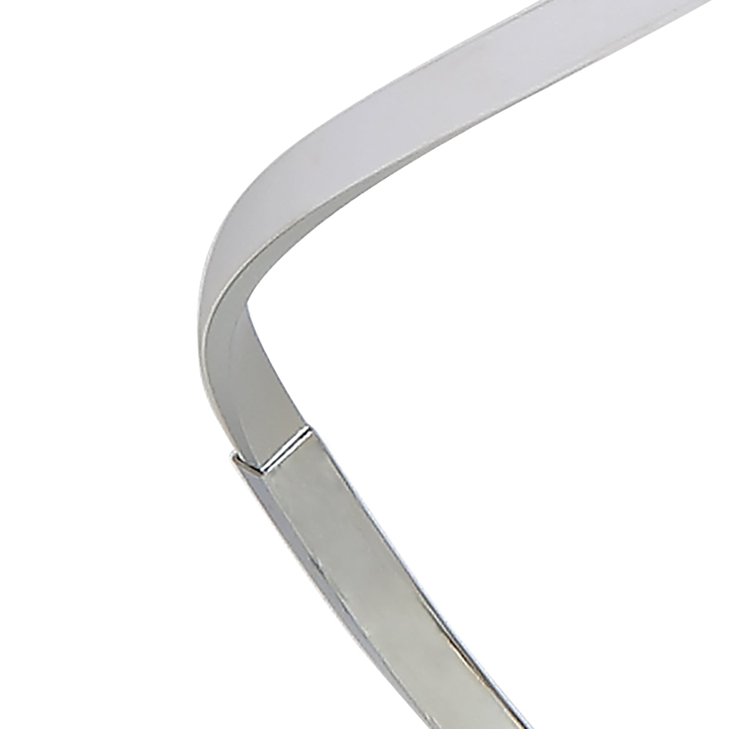 Nur XL Floor Lamp 20W LED 3000K, 1800lm, Dimmable Silver/Frosted Acrylic/Polished Chrome, 3yrs Warranty by Mantra