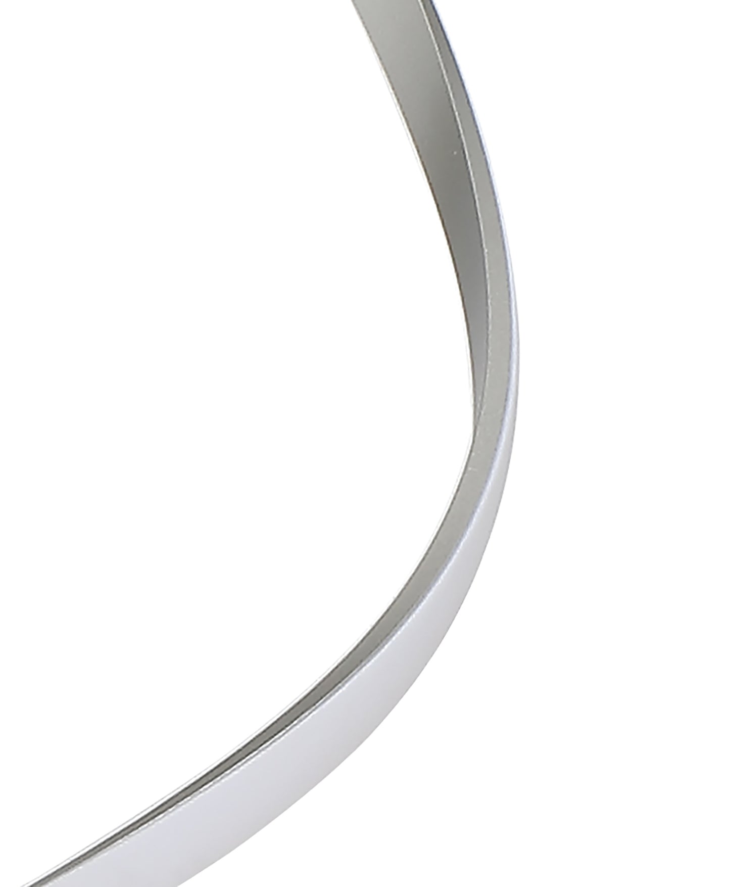 Nur XL Floor Lamp 20W LED 3000K, 1800lm, Dimmable Silver/Frosted Acrylic/Polished Chrome, 3yrs Warranty by Mantra