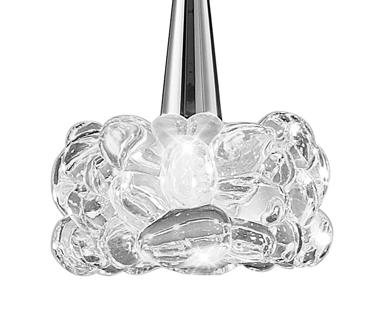 O2 Pendant 3 Light G9, Polished Chrome by Mantra