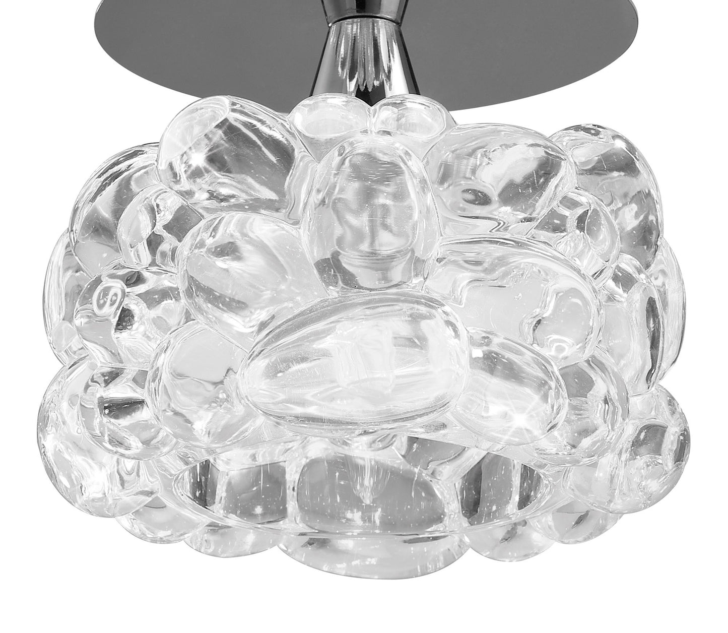 O2 Ceiling 1 Light G9 Small, Polished Chrome by Mantra