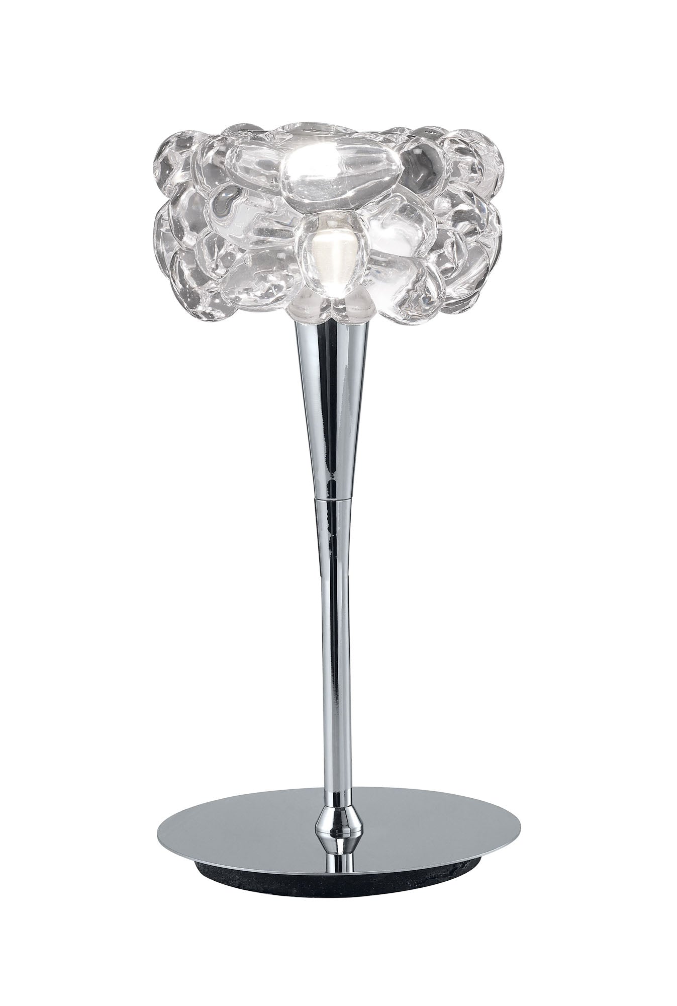 O2 Table Lamp 1 Light G9, Polished Chrome by Mantra