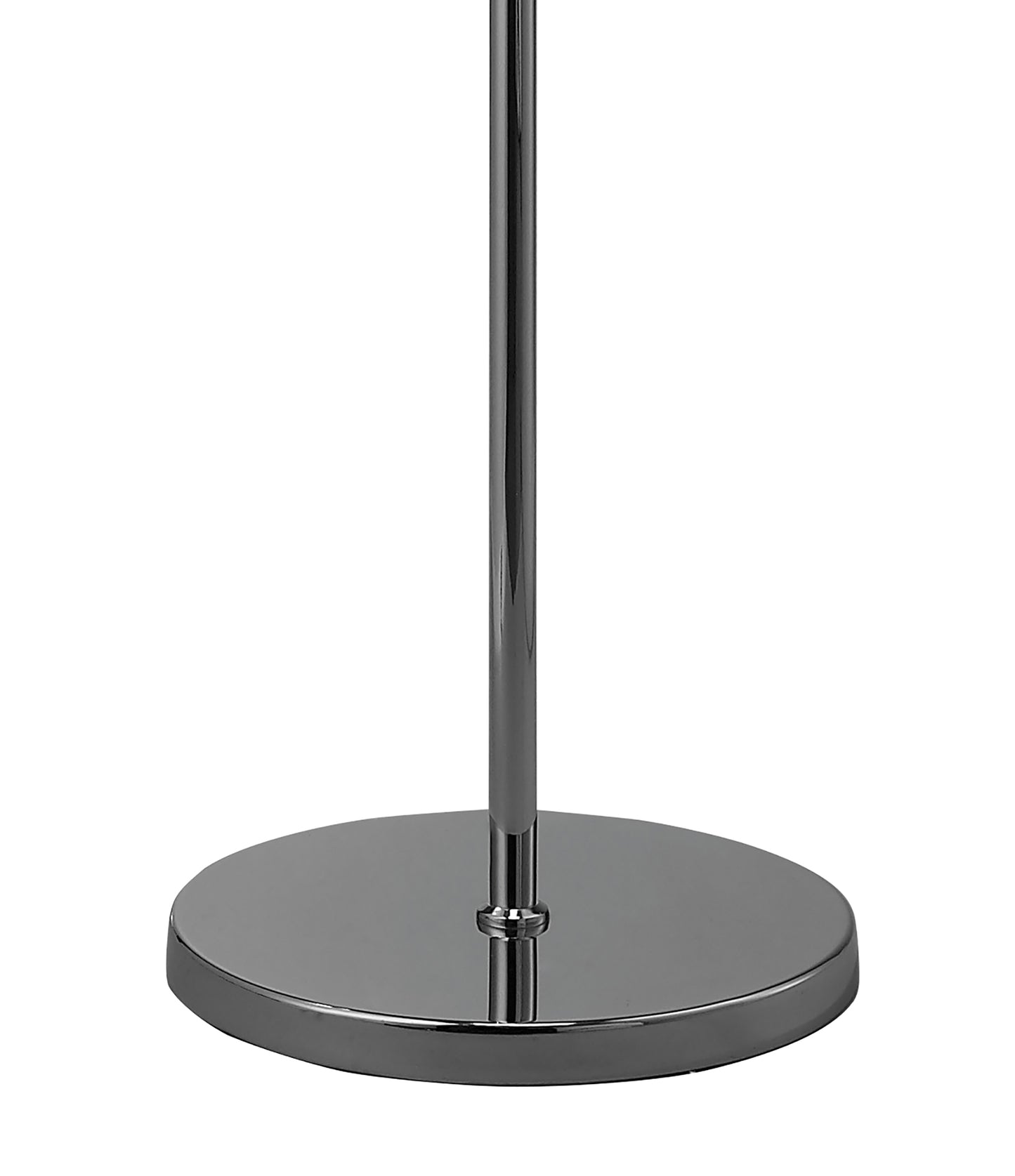 O2 Floor Lamp 1 Light E27, Polished Chrome by Mantra