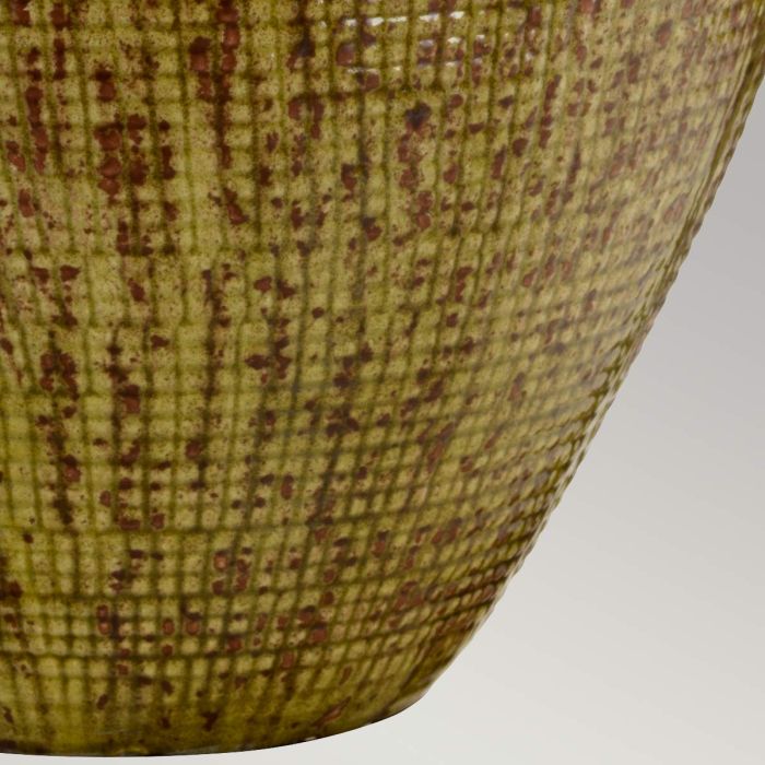 Oakleigh Park Table Lamp - Green / Brown