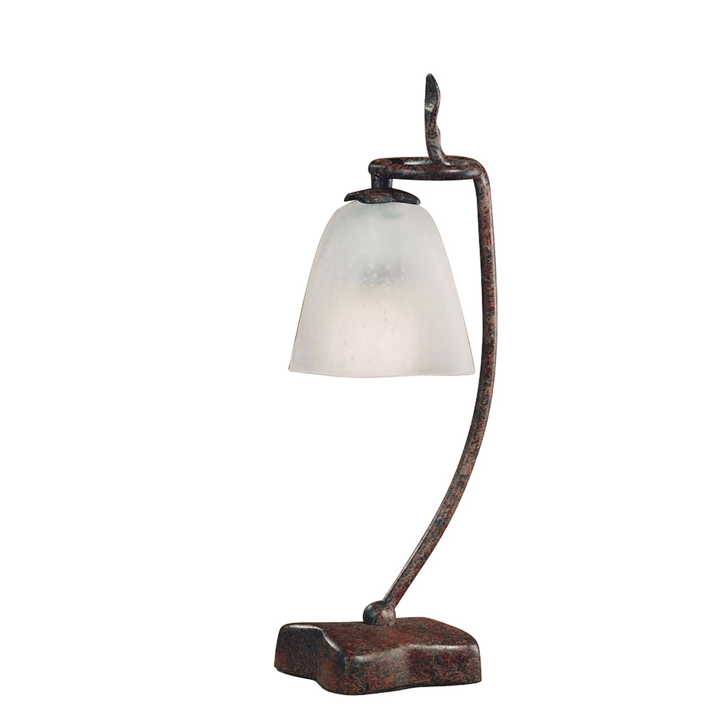 (0001 007) Oberture Table Lamp 1 Light E14, Brown/Black Oxide by Mantra