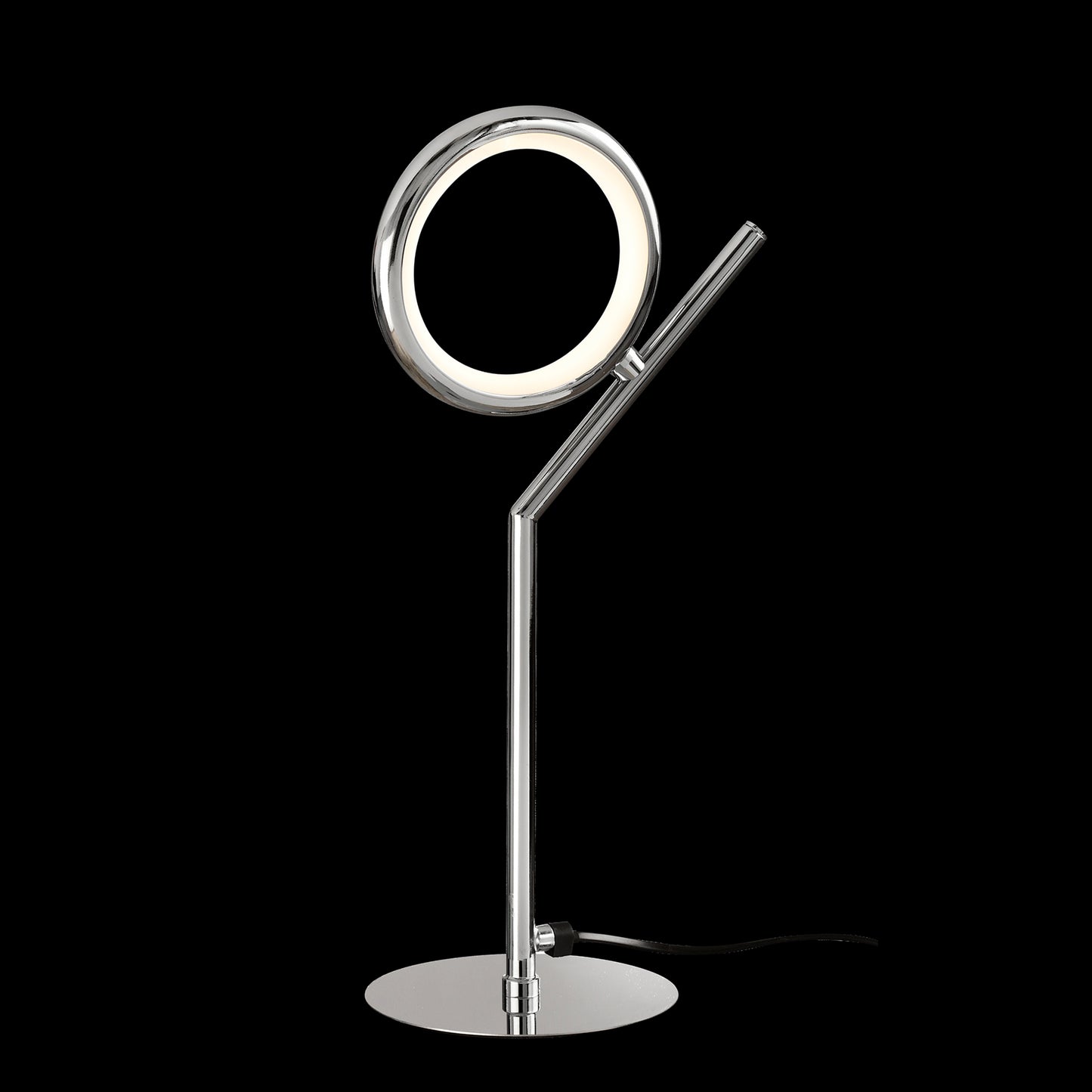 Olimpia Table Lamp, 8W LED, 3000K, 600lm, IP20, Chrome, 3yrs Warranty by Mantra