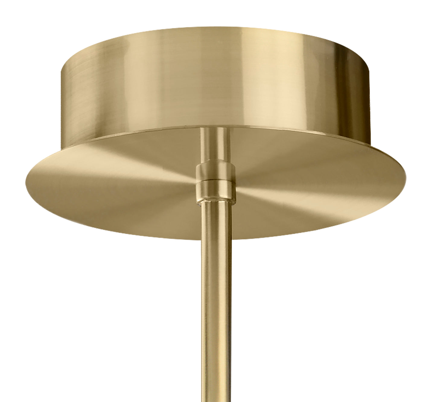 Olimpia Ceiling, 20W LED, 3000K, 1500lm, IP20, Satin Gold, 3yrs Warranty by Mantra