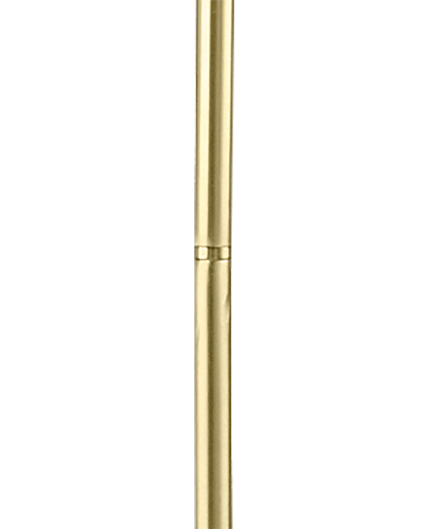 Olimpia Floor Lamp, 12W LED, 3000K, 900lm, IP20, Satin Gold, 3yrs Warranty by Mantra