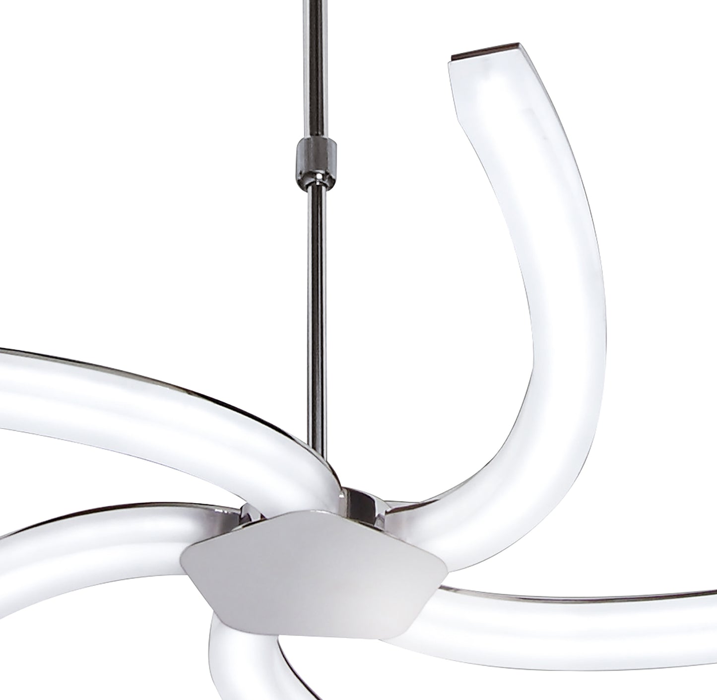 On Telescopic 30W LED 3000K, 3000lm, Polished Chrome/Frosted Acrylic, 3yrs Warranty by Mantra