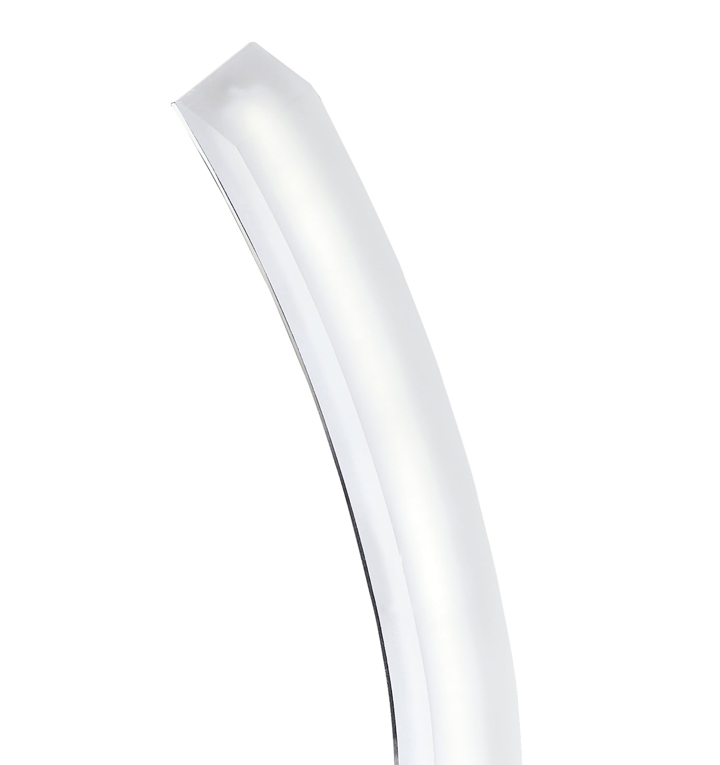 On Table Lamp Left 5W LED 3000K, 500lm, Polished Chrome/Frosted Acrylic, 3yrs Warranty by Mantra