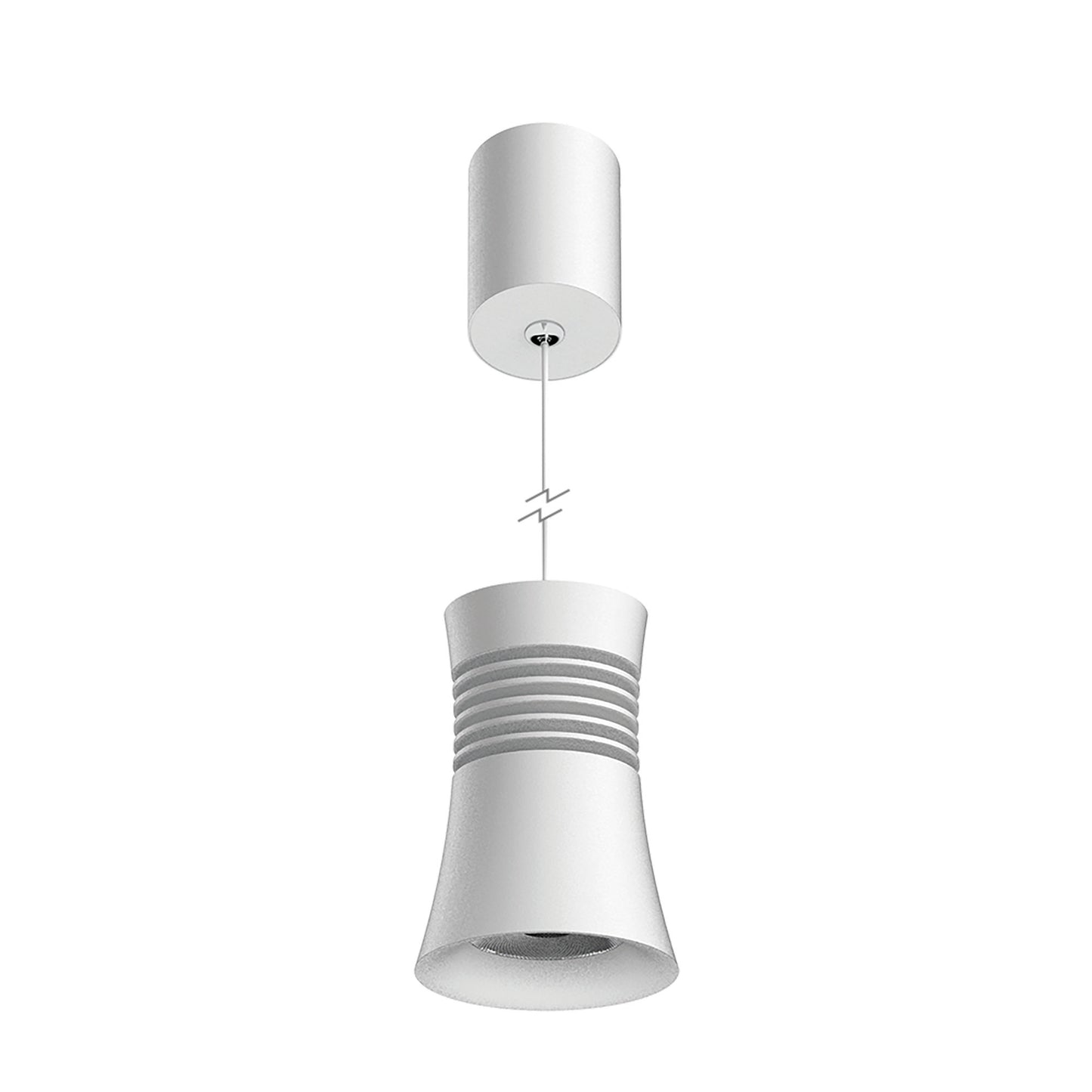 Pagoda Pendant, 12.5W LED, 3000K, 950lm, White, 3yrs Warranty by Mantra