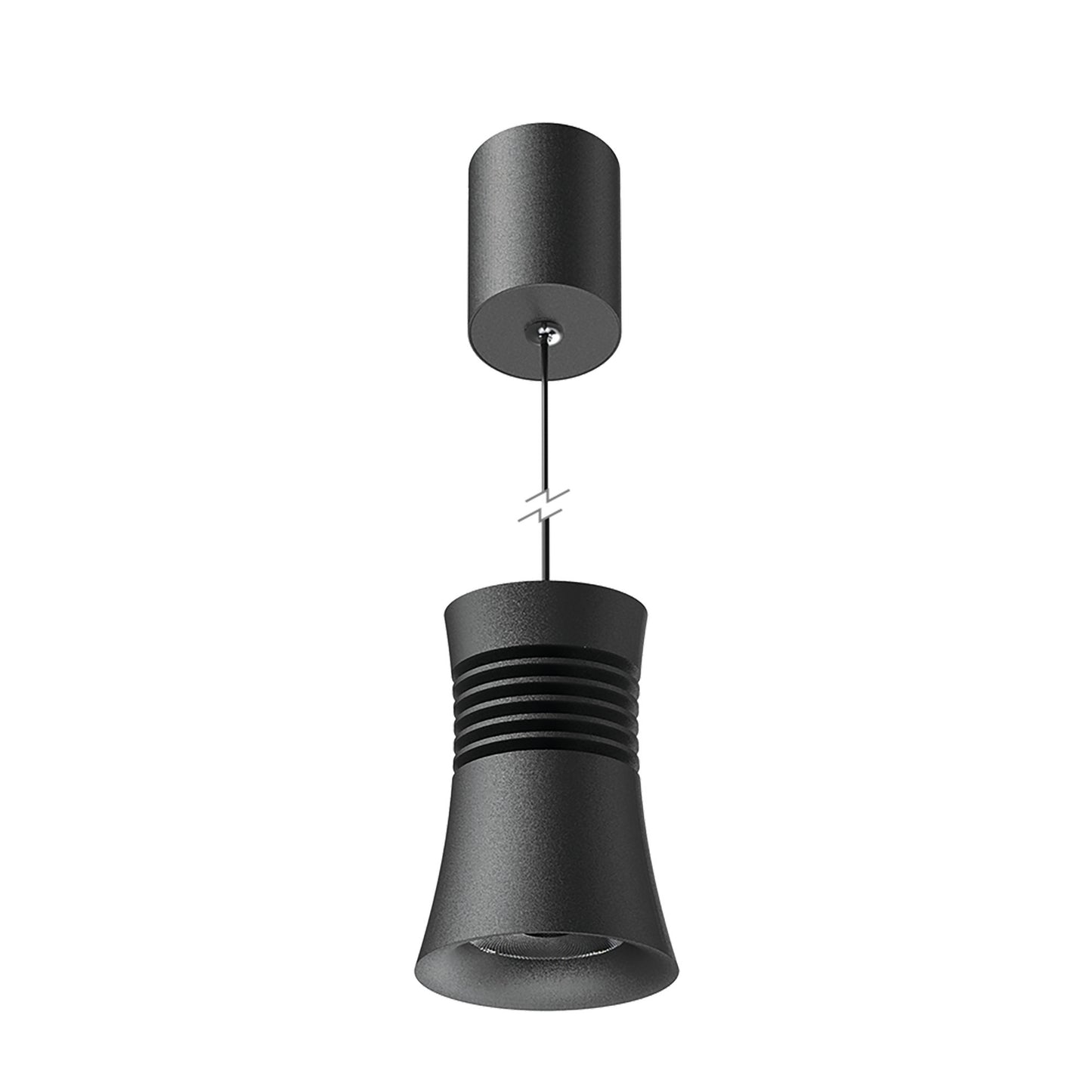 Pagoda Pendant, 12.5W LED, 3000K, 950lm, Black, 3yrs Warranty by Mantra